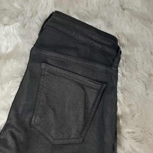 Citizens of Humanity Wax Coated Logan Moto Jeans - Picture 8 of 12
